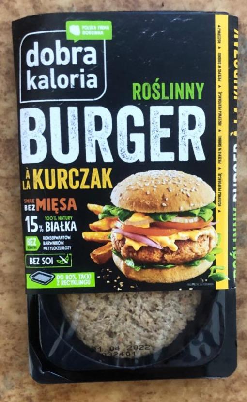 Fotografie - Roślinny burger à la kurczak Dobra Kaloria