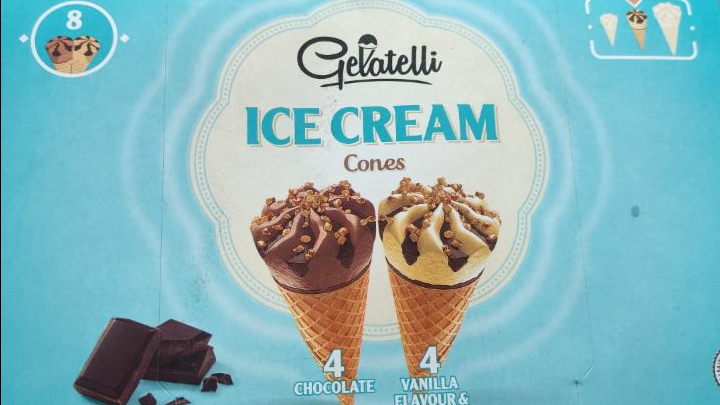 Fotografie - Ice Cream Cones Vanilka Galatelli