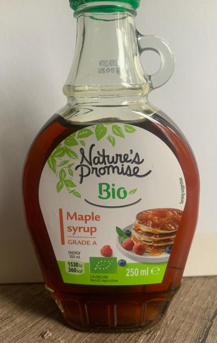 Fotografie - Bio Maple syrup Grade A Nature's Promise