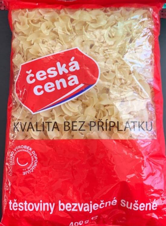 Fotografie - těstoviny bezvaječné sušené Česká cena