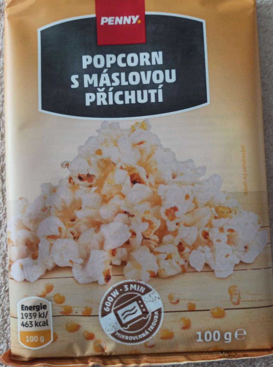 Fotografie - Popcorn s máslovou příchutí Penny