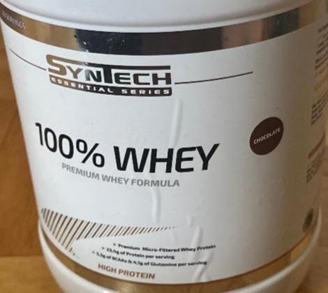 Fotografie - 100% Whey protein Chocolate Syntech
