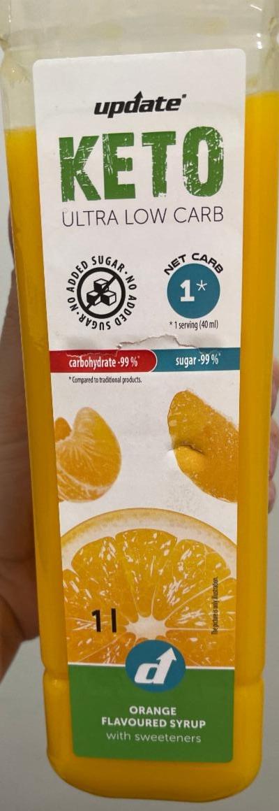 Fotografie - Keto ultra low carb Orange flavoured Syrup Update