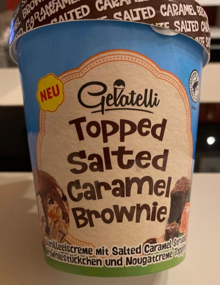Fotografie - Topped Salted Caramel Brownie Gelatelli