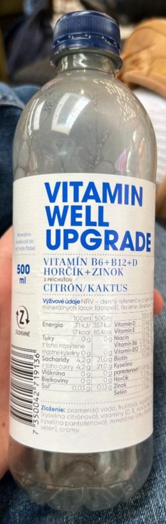 Fotografie - Vitamin Well Upgrade Citrón/Kaktus