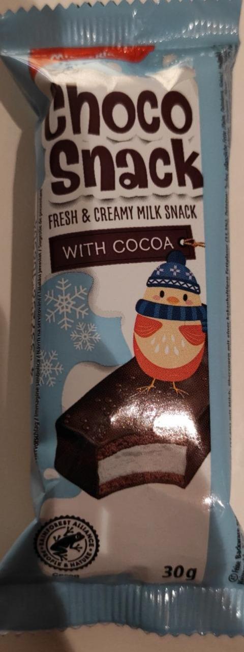 Fotografie - Choco snack with cocoa