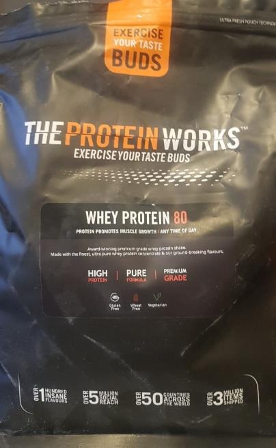 Fotografie - The protein works whey protein 80 Slaný karamel bandit