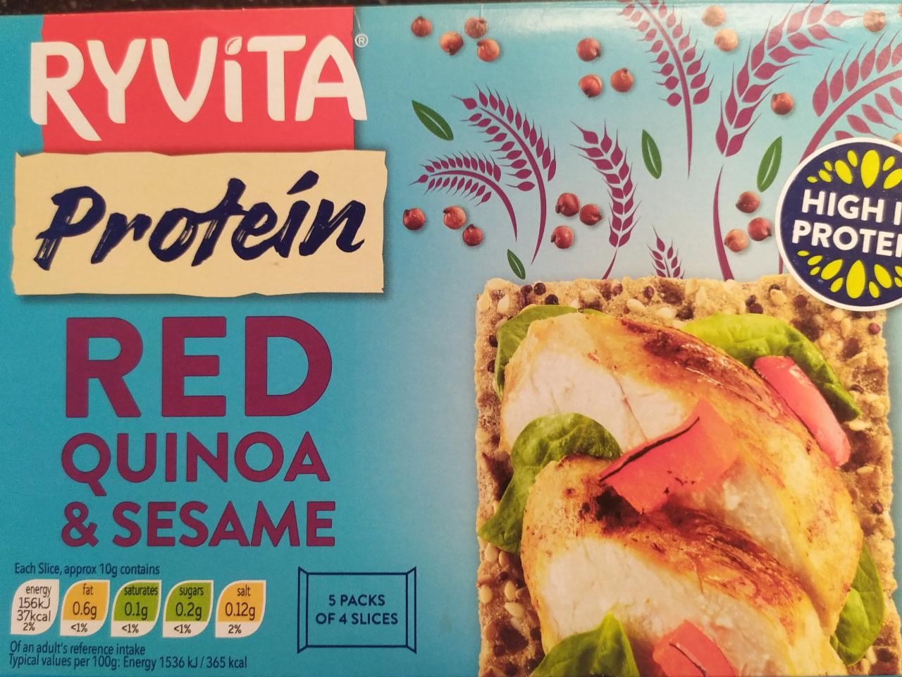 Fotografie - Protein Red Quinoa & Sesame Ryvita
