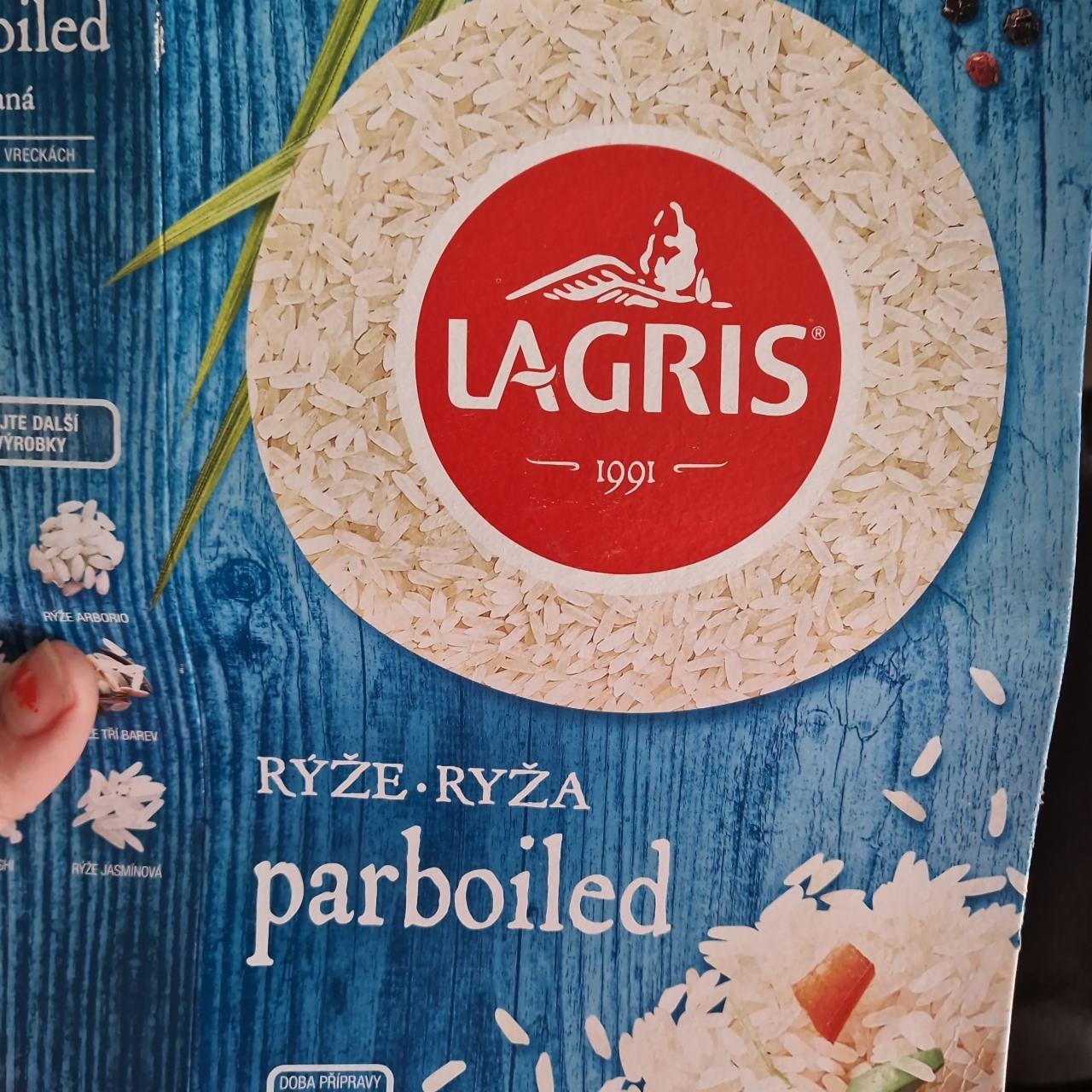Fotografie - rýže Parboiled dlouhozrnná loupaná Lagris