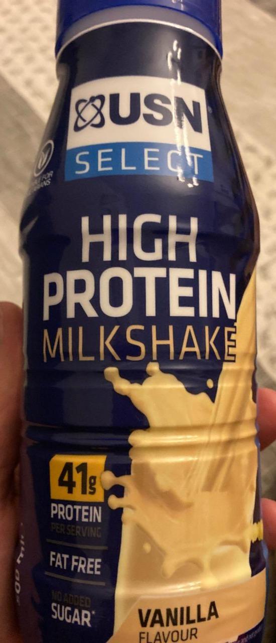 Fotografie - High Protein Milkshake Vanilla USN select