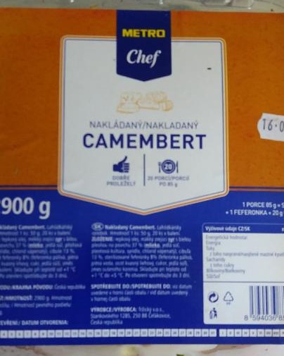 Fotografie - Nakládaný camembert Metro Chef