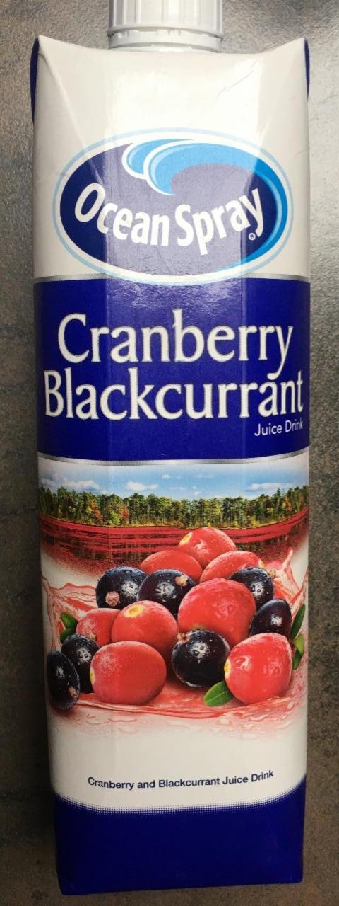 Fotografie - Cranberry Blackcurrant Juice Drink Ocean Spray