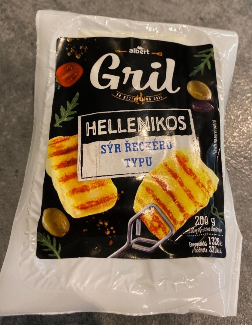 Fotografie - Gril Hellenikos sýr řeckého typu Albert Gril