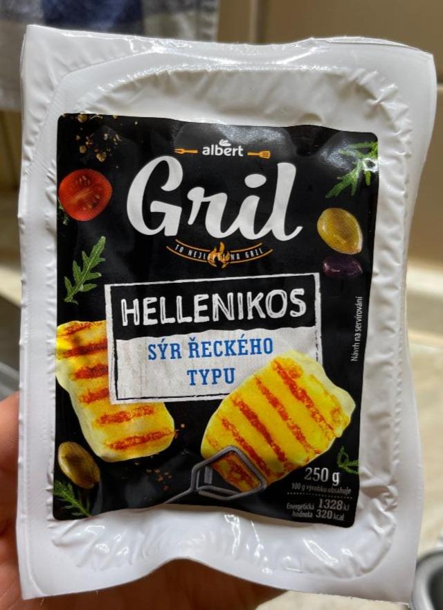 Fotografie - Gril Hellenikos sýr řeckého typu Albert Gril