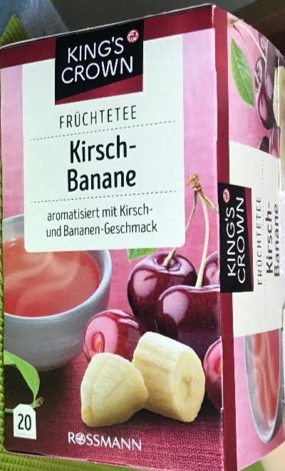 Fotografie - Früchtetee Kirsch-Banane King´s Crown