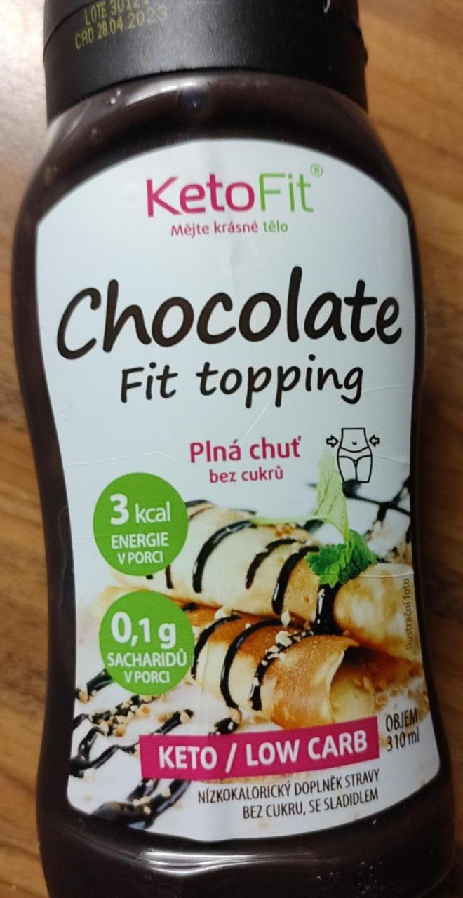 Fotografie - Chocolate Fit topping KetoFit