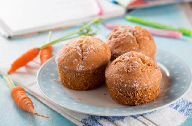 Fotografie - mrkvový muffin