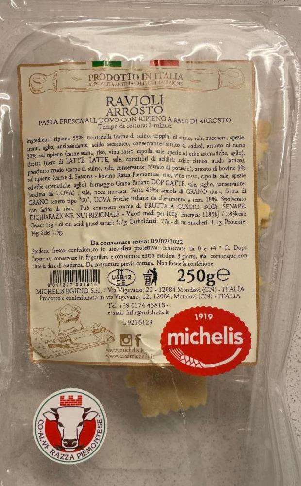 Fotografie - Ravioli Arrosto Pasta fresca Michelis
