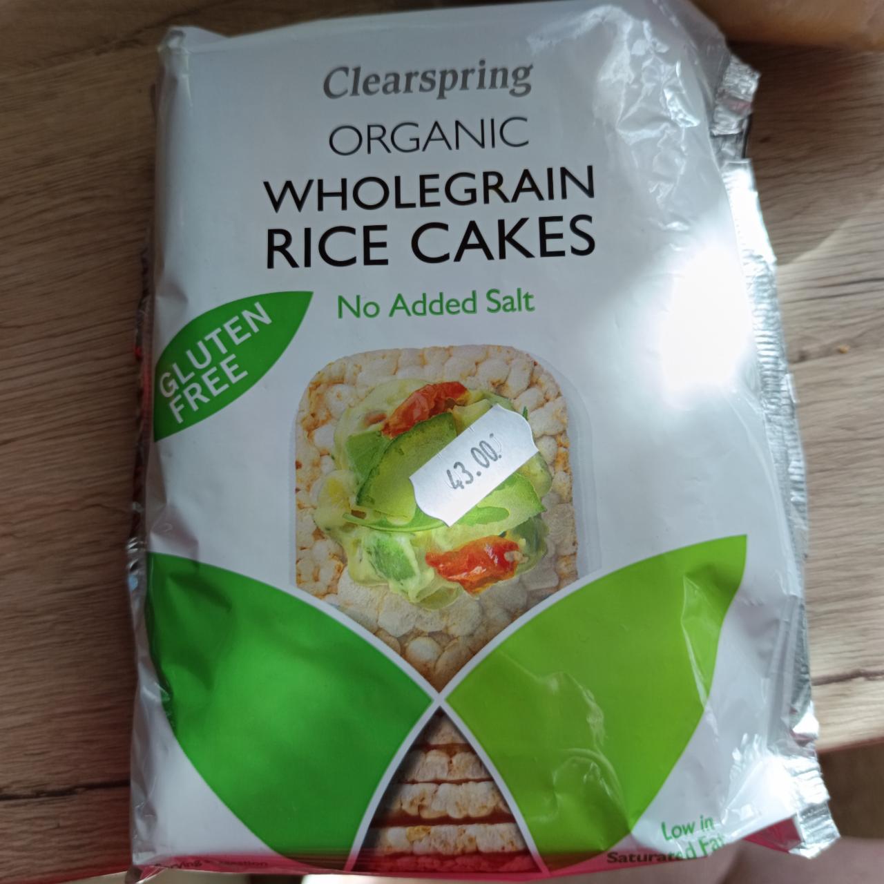Fotografie - Organic Wholegrain Rice Cakes Clearspring