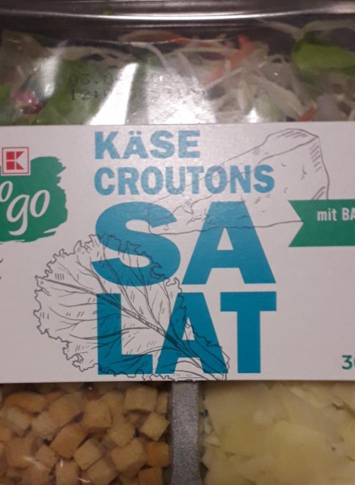 Fotografie - Salat Käse Croutons K-to go