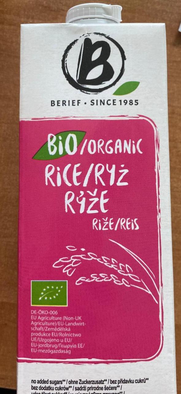 Fotografie - Bio Organic Rýže Berief