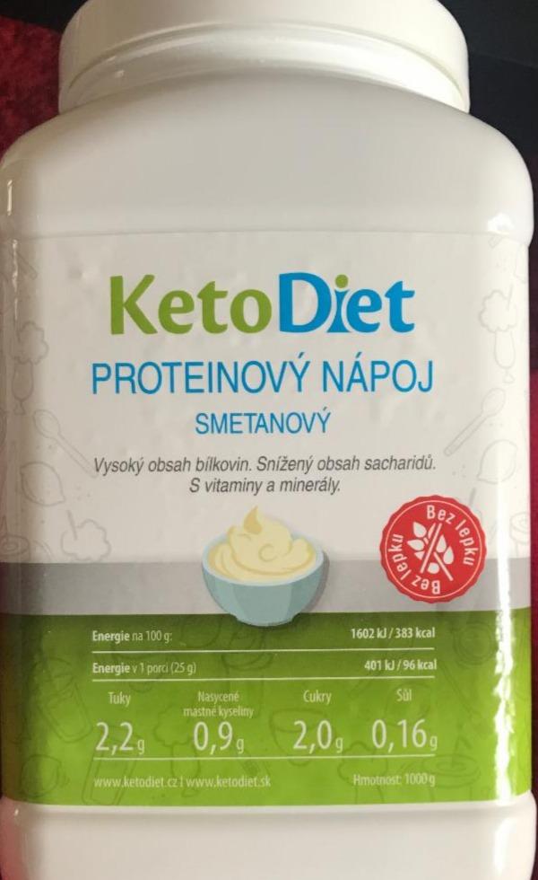 Fotografie - Proteinový nápoj smetanový KetoDiet