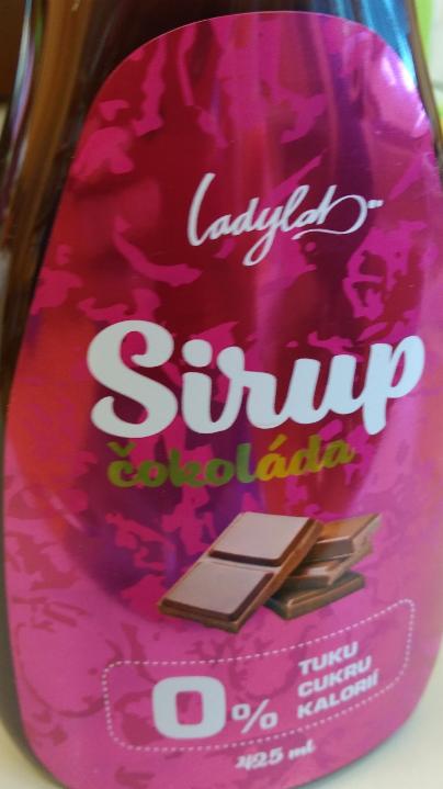 Fotografie - ZERO čokoládový sirup Ladylab
