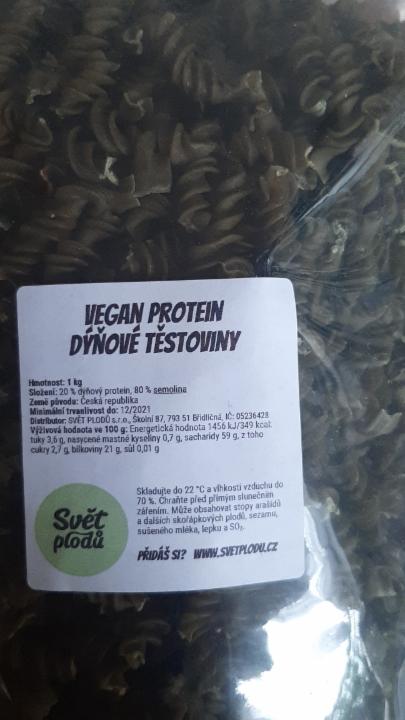 Fotografie - Vegan protein dýňové těstoviny Svět plodů