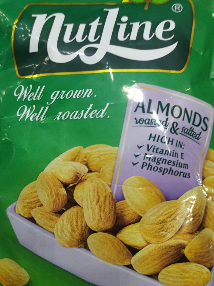 Fotografie - Almonds roasted & salted NutLine