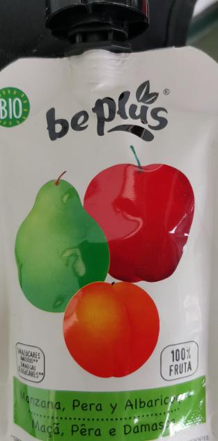 Fotografie - Bio Ovocné pyré jablko, hruška, meruňka Beplus