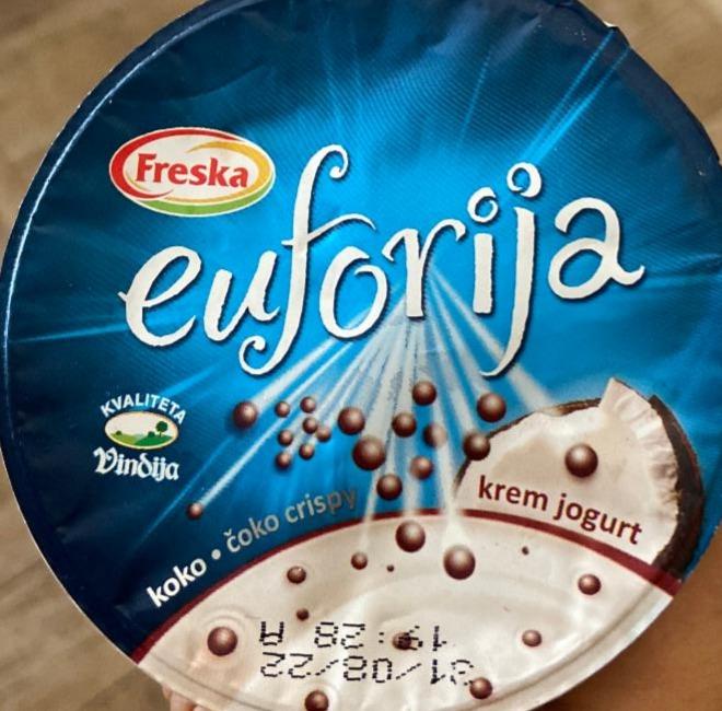 Fotografie - Euforija koko coko crispy krem jogurt Freska