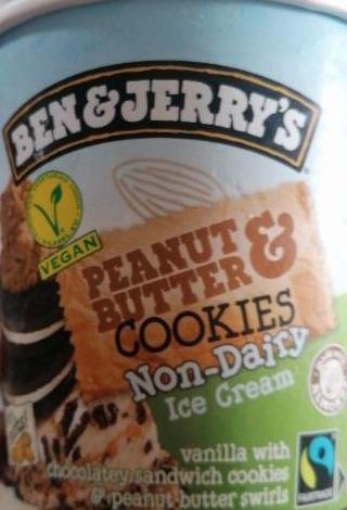 Fotografie - Dairy Free Peanut Butter and Cookies Ben & Jerry's