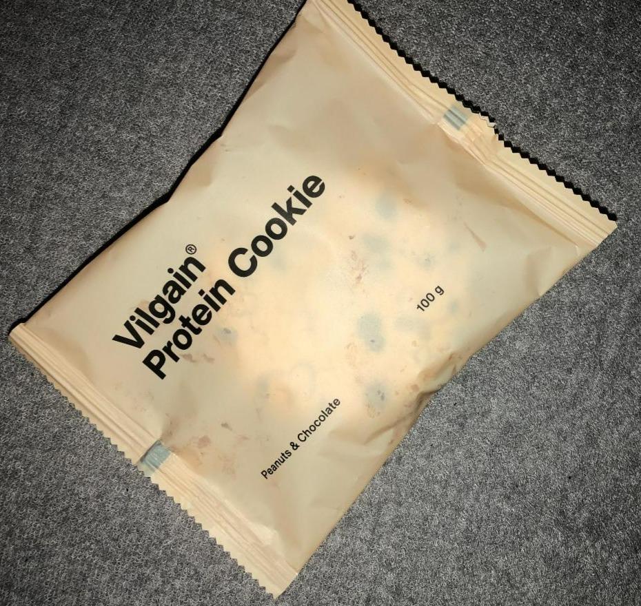 Fotografie - Vilgain Protein Cookie peanuts&chocolate