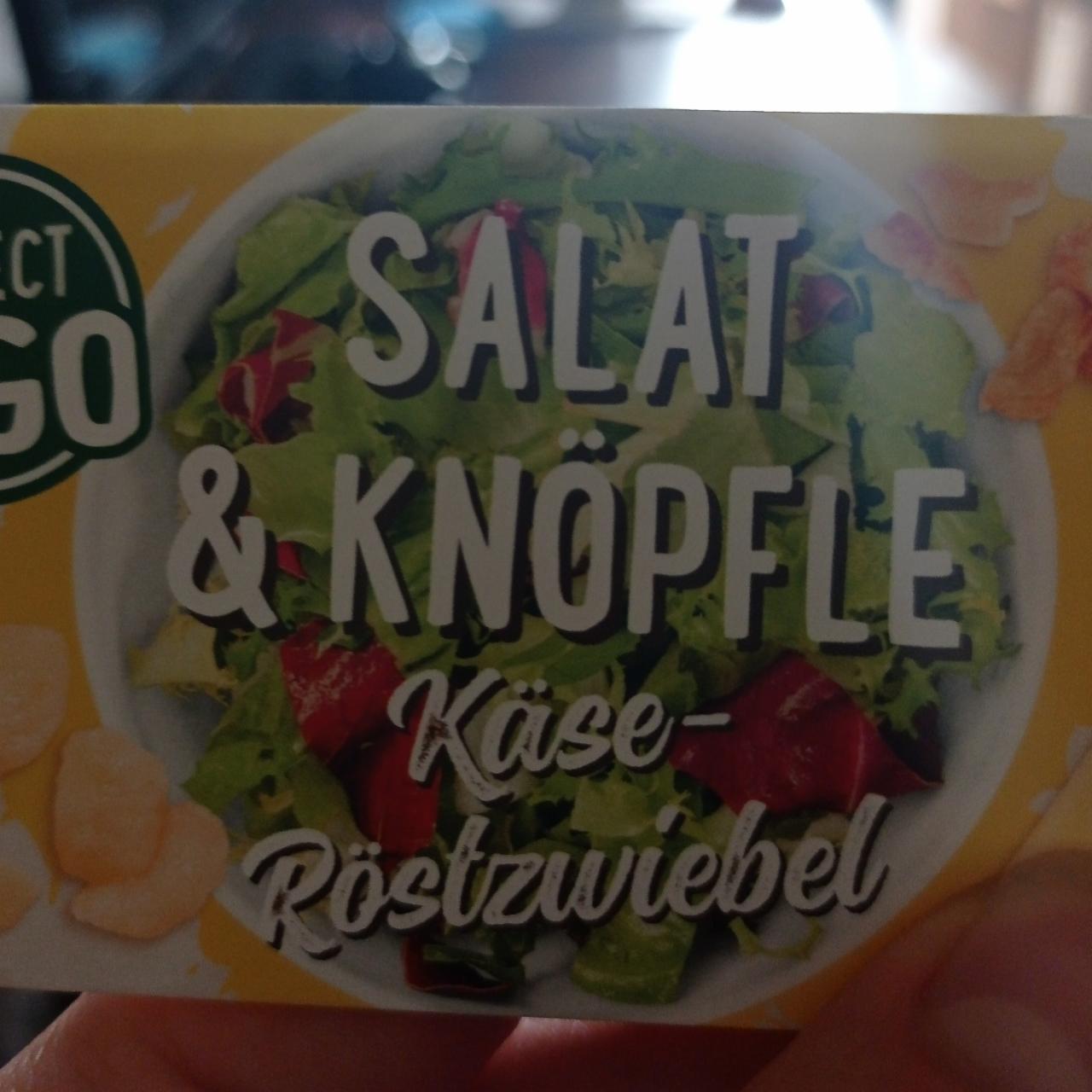 Fotografie - Salat & Knöpfle Käse-Röstzwiebeln Select & Go