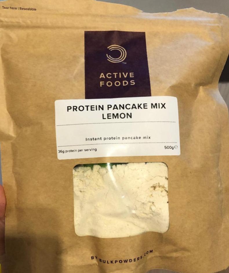 Fotografie - Protein Pancake Mix Lemon Active foods