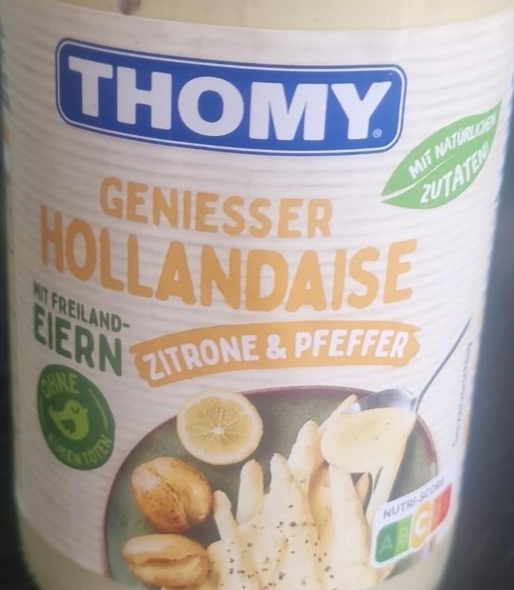 Fotografie - Geniesser Hollandaise Zitrone & Pfeffer Thomy