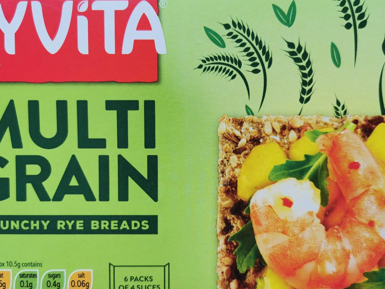 Fotografie - Multi Grain Crunchy Rye Breads Ryvita