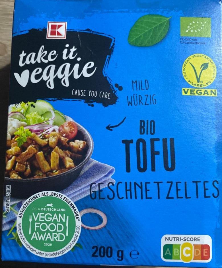 Fotografie - Bio Tofu Geschnetzeltes Take it veggie