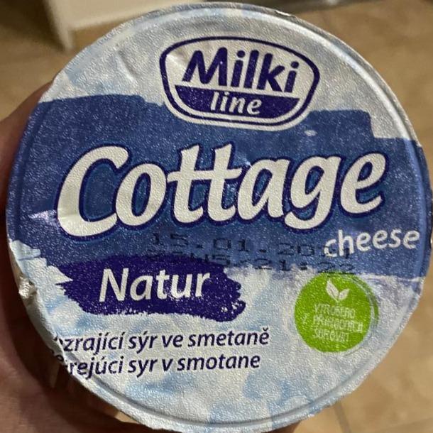 Fotografie - Cottage cheese natur Milki line