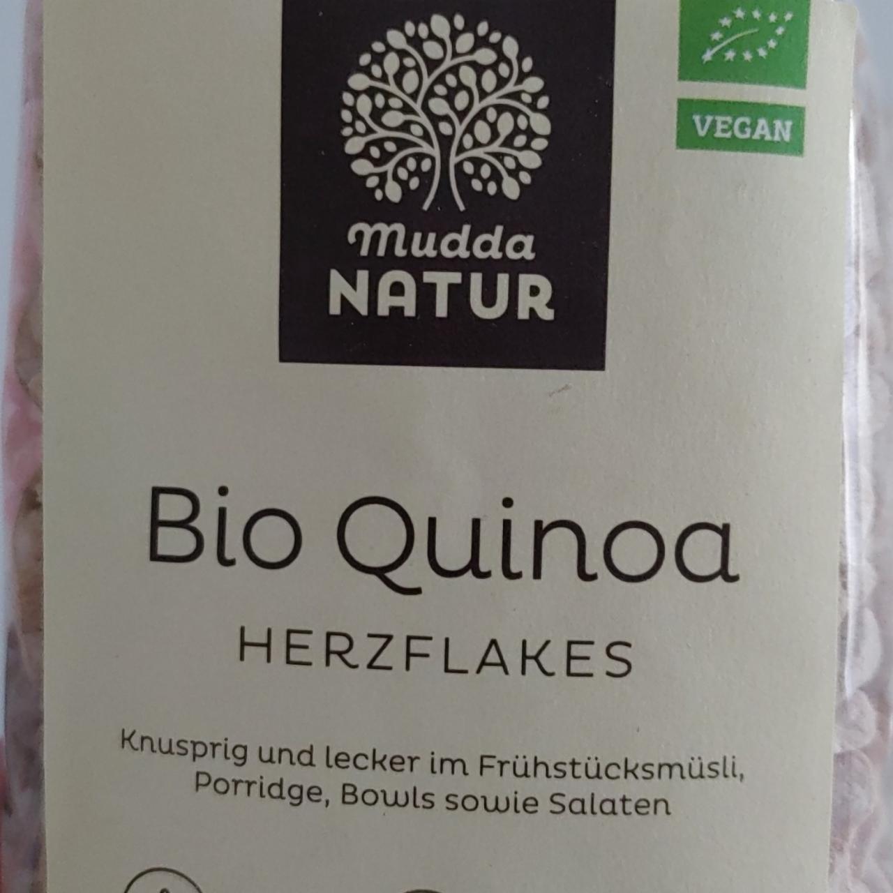 Fotografie - Bio Quinoa Herzflakes Mudda natur