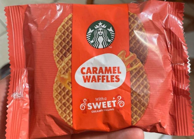 Fotografie - Caramel waffles sweet Starbucks