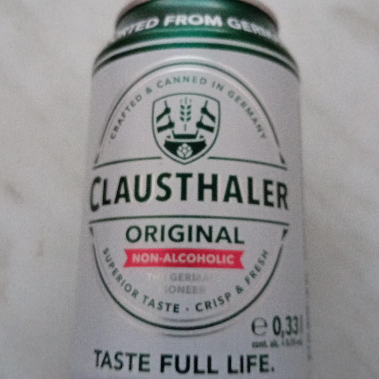 Fotografie - Original non-alcoholic Clausthaler