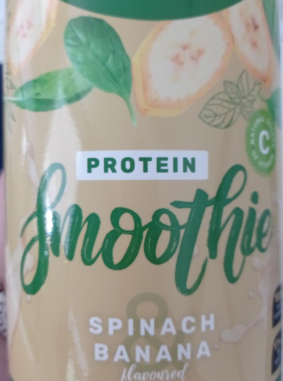 Fotografie - Protein Smoothie Spinach Banana Fit-day