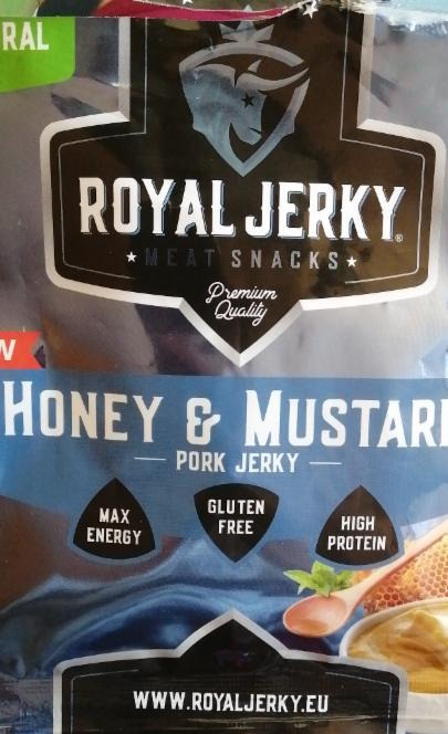 Fotografie - Honey & mustard pork jerky Royal Jerky