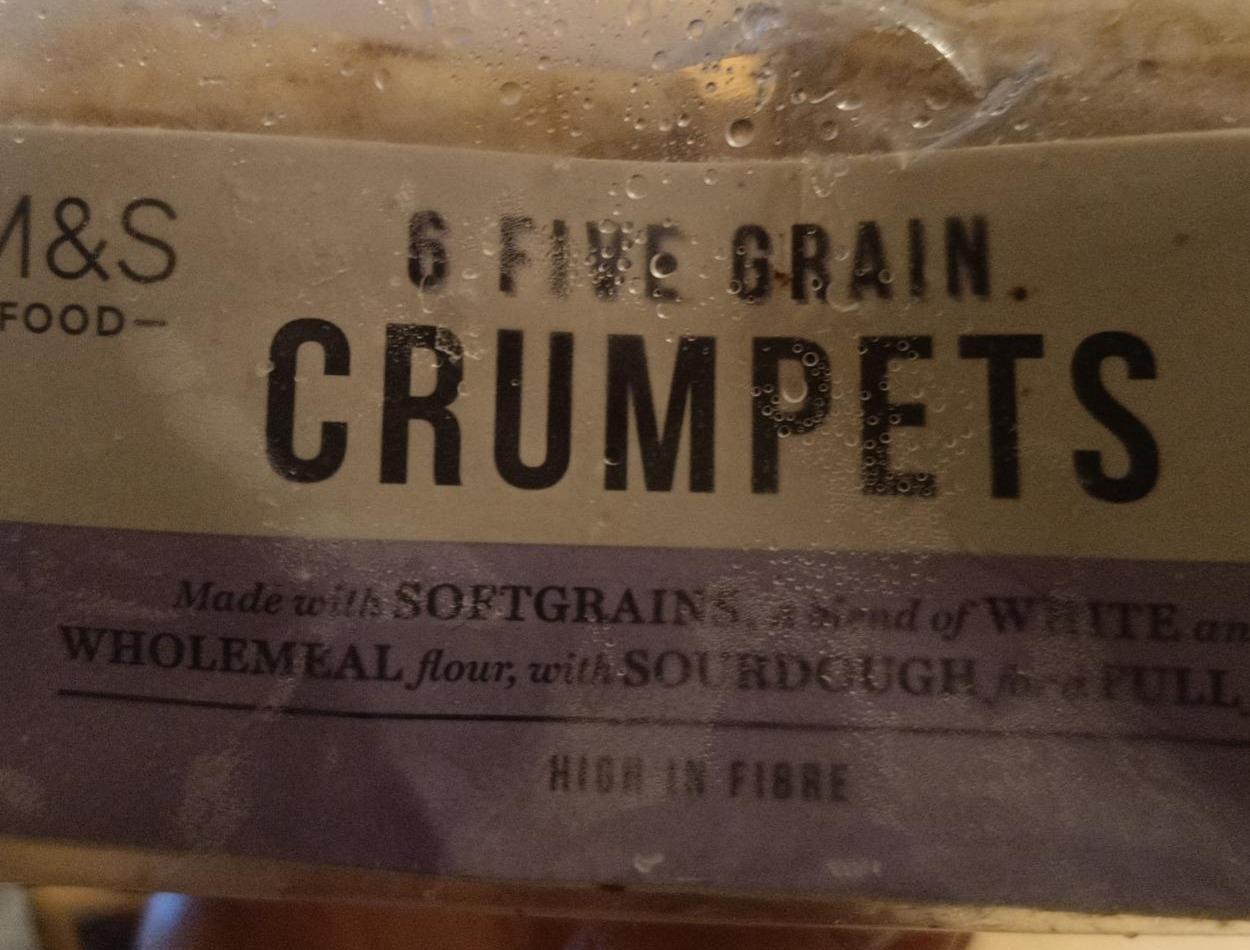 Fotografie - 6 Five Grain Crumpets M&S Food