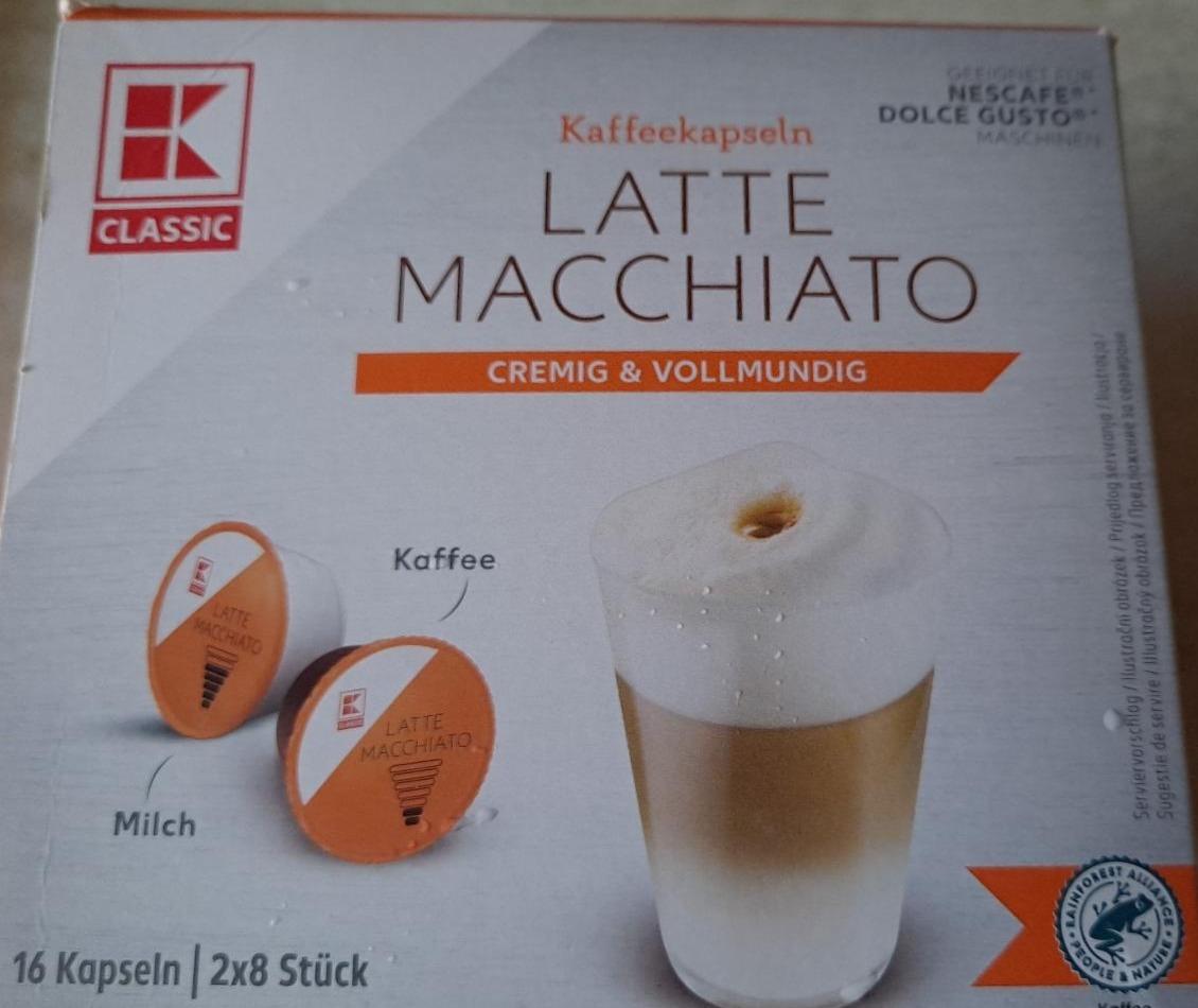 Fotografie - Kaffeekapsel Latte Macchiato classic K-Classic