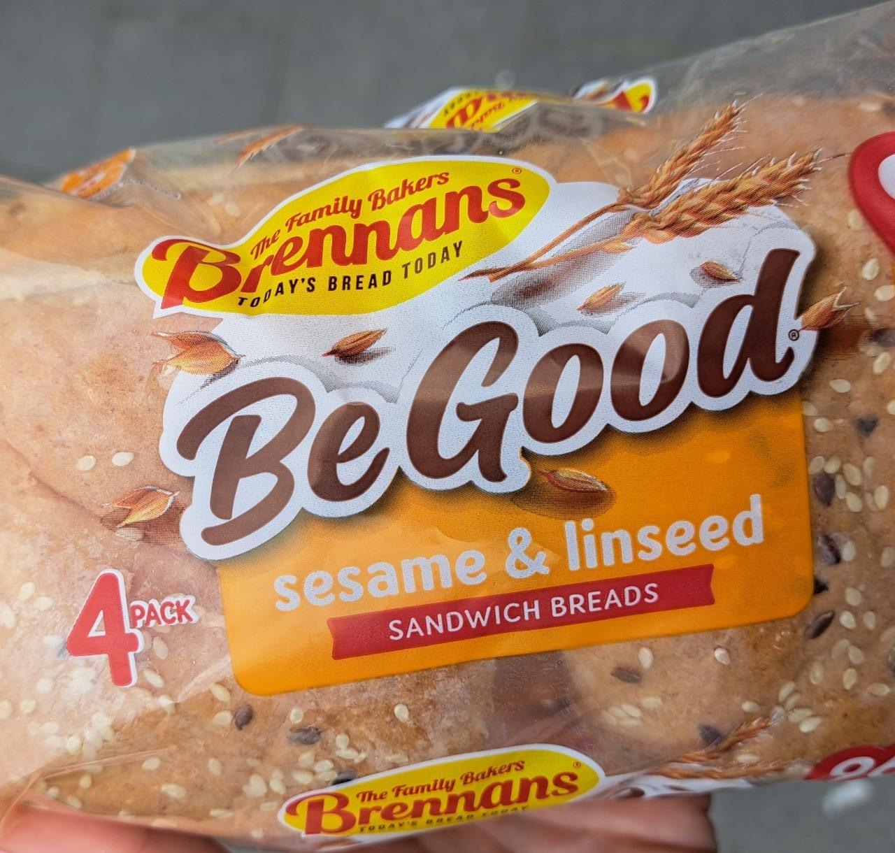 Fotografie - BeGood Sesame & Linseed Sandwich Breads Brennans