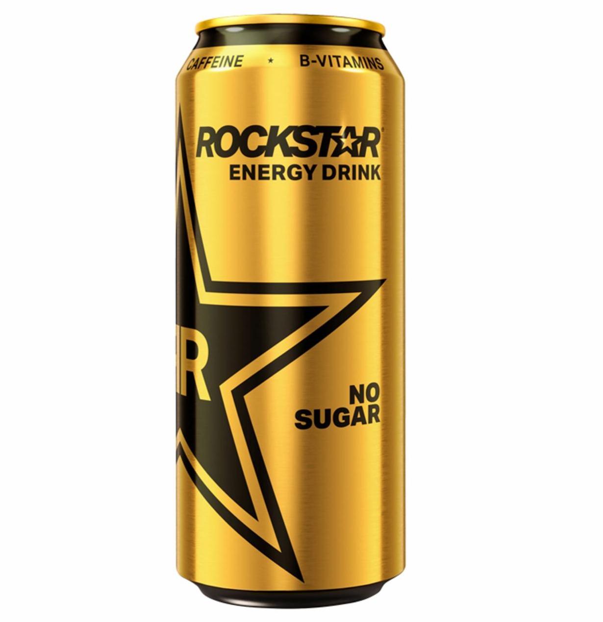 Fotografie - Energy Drink No Sugar RockStar