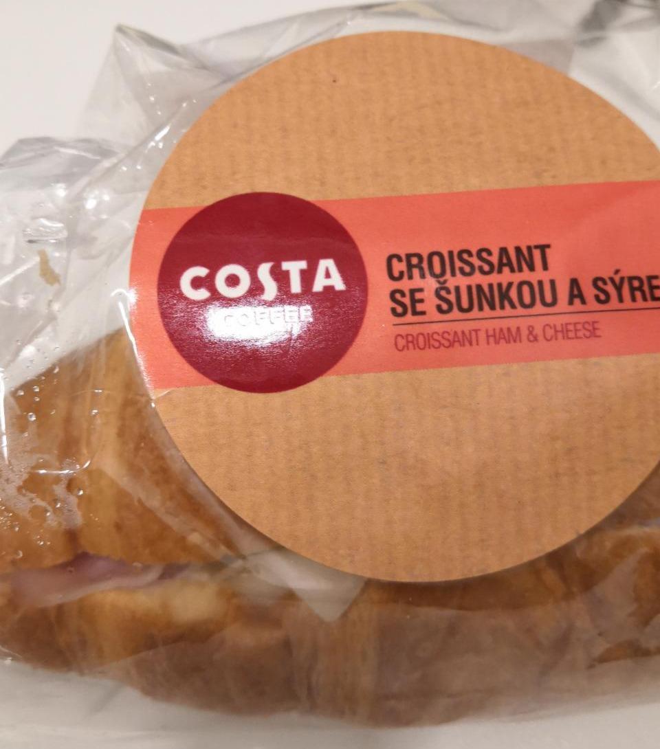 Fotografie - Croissant se šunkou a sýrem Costa Coffee