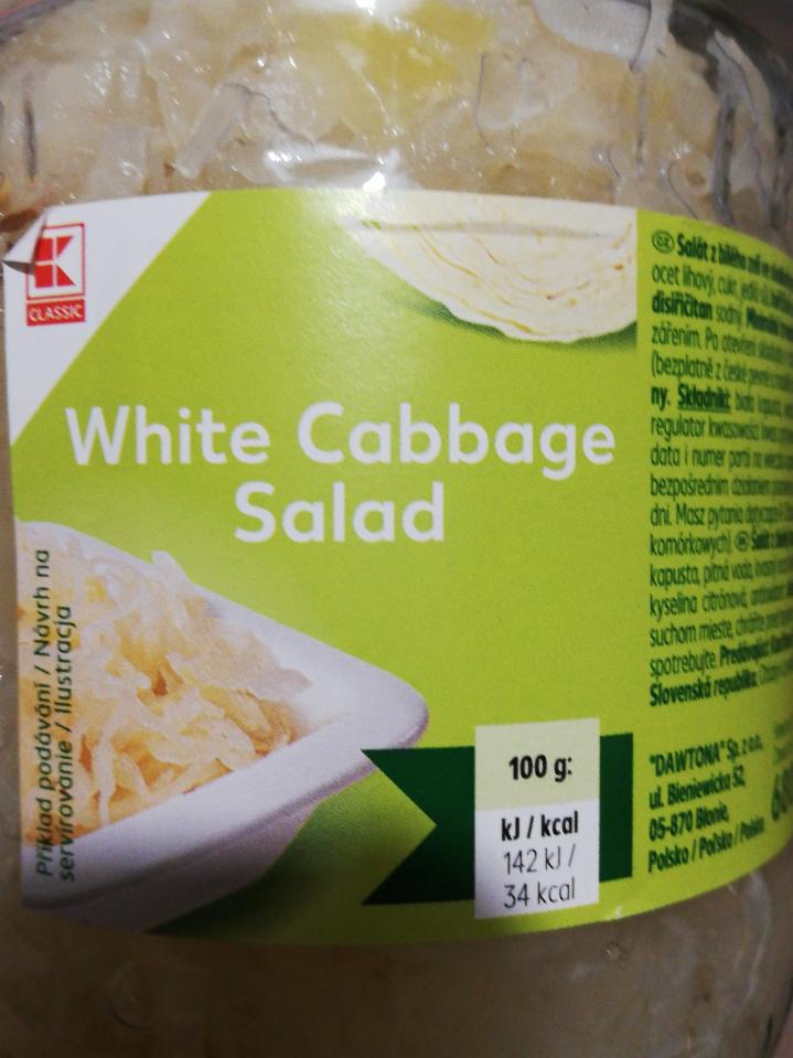 Fotografie - Salát z bílého zelí White Cabbage Salad K-Classic